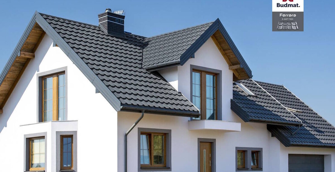 Модульная металлочерепица Budmat Ferrara