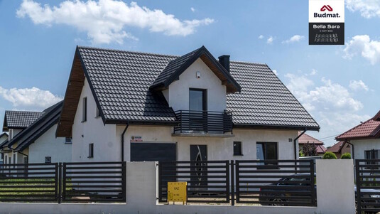 Крыша для дома BUDMAT Bella Sara Черный D-MATT 9005 - фото 1