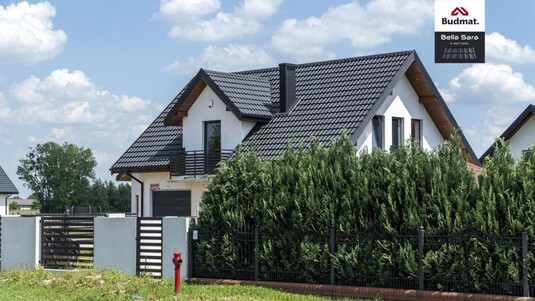 Крыша для дома BUDMAT Bella Sara Черный D-MATT 9005 - фото 3