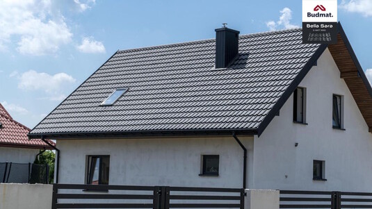 Крыша для дома BUDMAT Bella Sara Черный D-MATT 9005 - фото 5