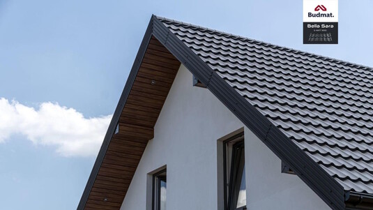 Крыша для дома BUDMAT Bella Sara Черный D-MATT 9005 - фото 6