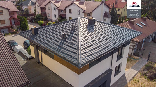 Крыша для дома BUDMAT Ferrara Графитовый D-MATT 7024 - фото 0
