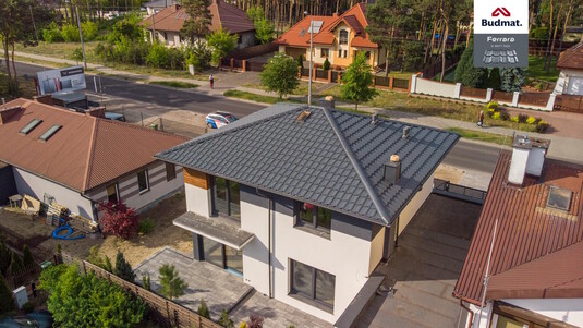 Крыша для дома BUDMAT Ferrara Графитовый D-MATT 7024 - фото 1