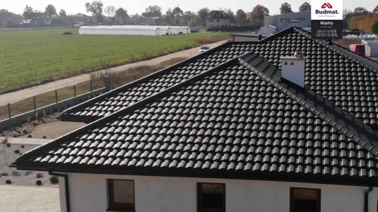 Крыша для дома BUDMAT Rialto Черный D-MATT 9005 - фото 6