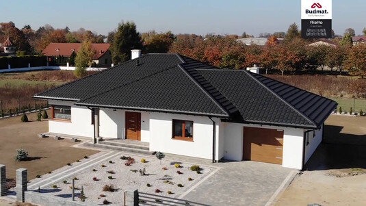 Крыша для дома BUDMAT Rialto Черный D-MATT 9005 - фото 0