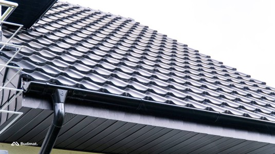 Крыша для дома BUDMAT Venecja Черный X-MATT 015 - фото 6