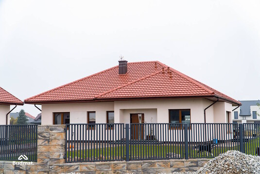 Крыша для дома BUDMAT Rialto Кирпичный X-MATT 742 - фото 3