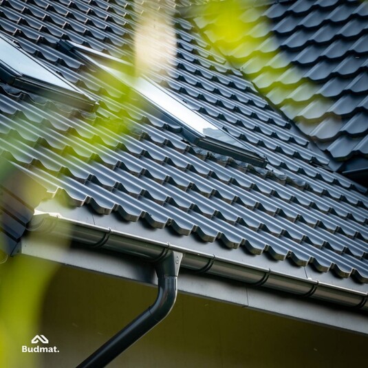 Крыша для дома BUDMAT Venecja Графитовый X-MATT 455 - фото 1