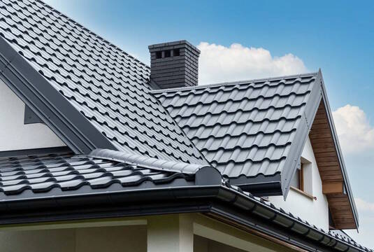 Крыша для дома BUDMAT Ferrara  Графитовый X-MATT 455 - фото 6