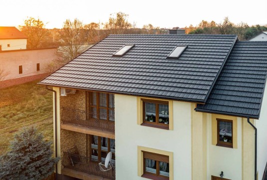 Крыша для дома BUDMAT Murano Антрацитовый IDEAL-Matt 534 - фото 1