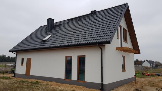 Крыша для дома BUDMAT Bella Sara Черный D-MATT 9005 - фото 2