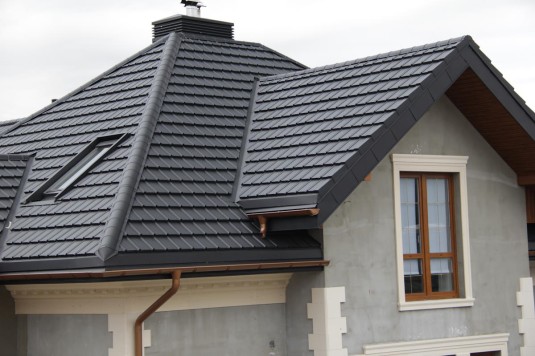 Крыша для дома BUDMAT Murano Черный D-Matt 9005 - фото 1