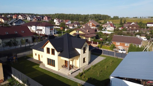 Крыша для дома BUDMAT Venecja Черный X-Matt 015 - фото 3
