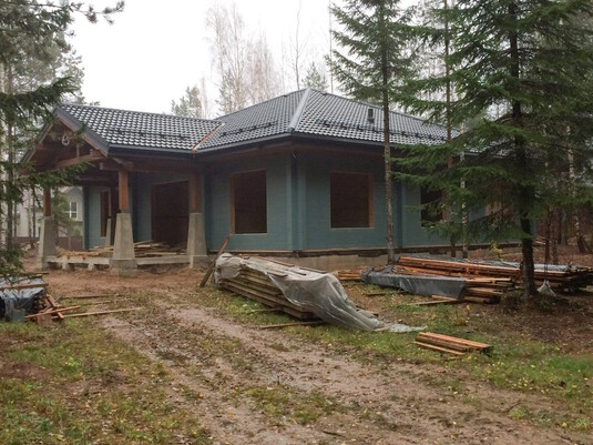 Крыша для дома BUDMAT Bella Sara Черный D-MATT 9005 - фото 0