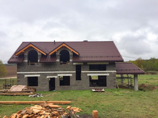 Крыша для дома BUDMAT Venecja Коричневый D-Matt 8017 - фото 0