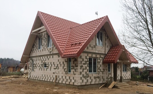 Крыша для дома BUDMAT Ferrara Кирпичный X-Matt 742 - фото 1